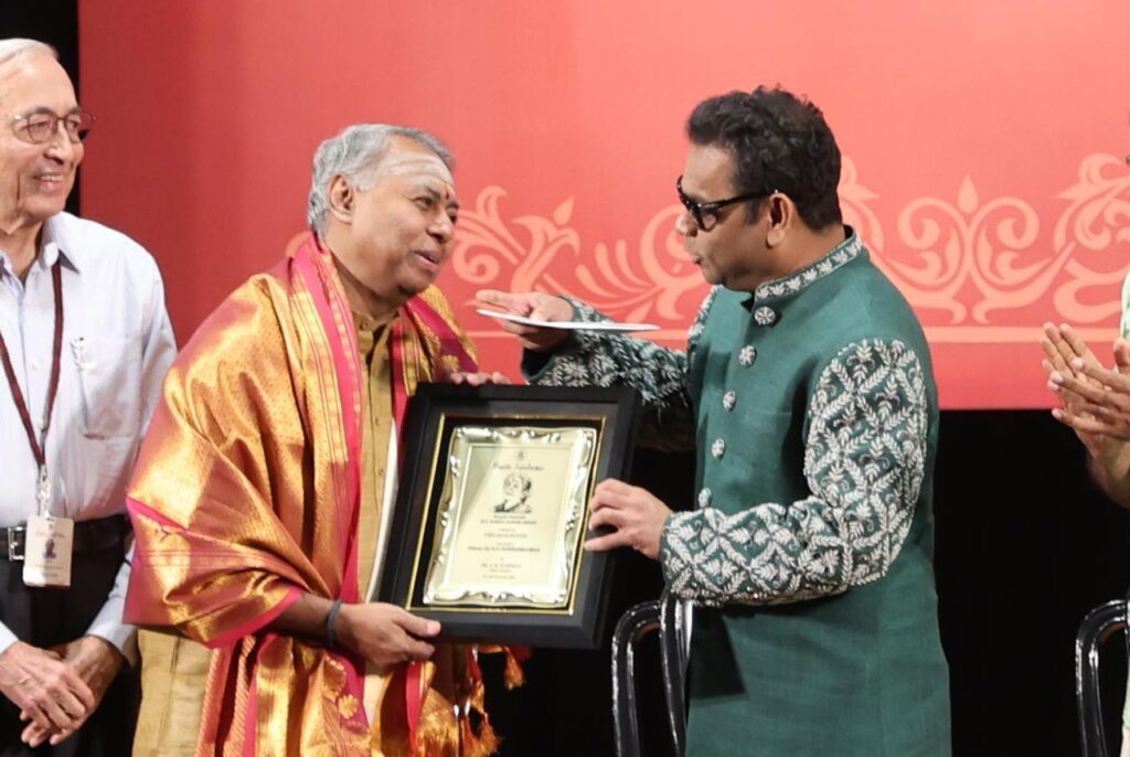 A. R. Rahman at Music Academy’s opening evening