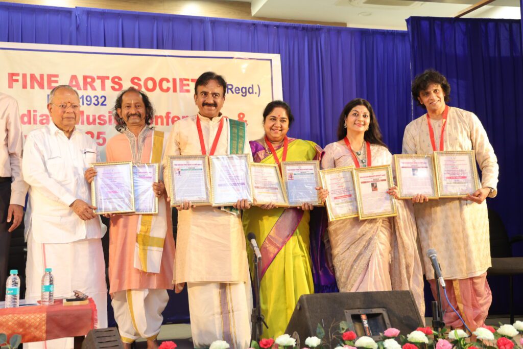 Launch and Awards of Dec. Season at The Indian Fine Arts Society